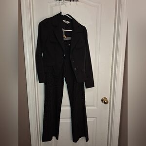 Black mismatch suit / black blazer Charlotte Russe blazer small/ limited…